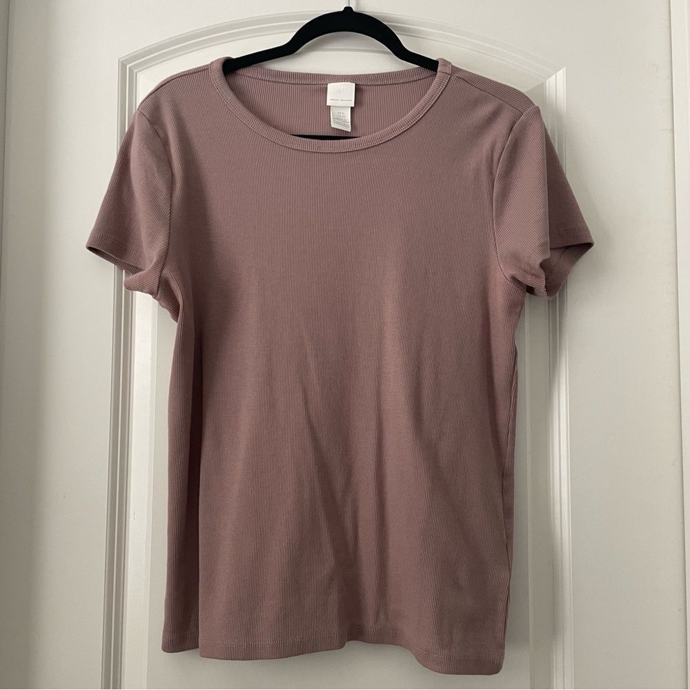 H&M mauve top